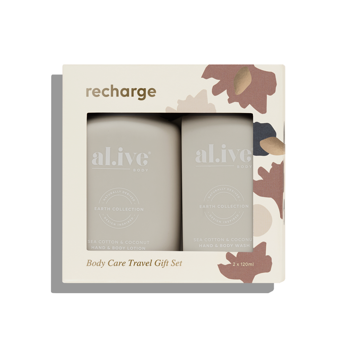 al.ive body Recharge Body Care Travel Duo Gift Set