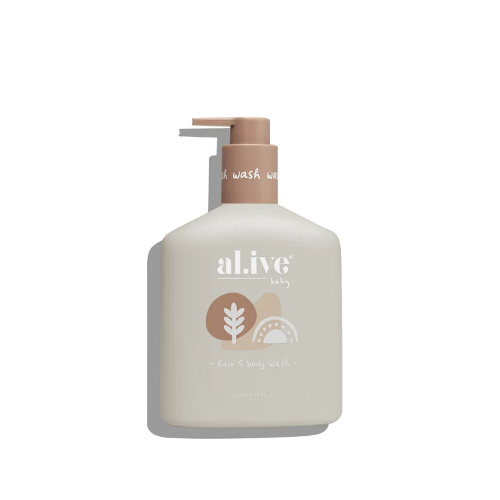 al.ive body Baby Hair &amp; Body Wash Calming Oatmeal 320ml