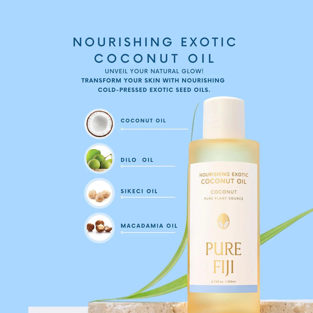 Pure Fiji Nourishing Exotic Oil 230ml