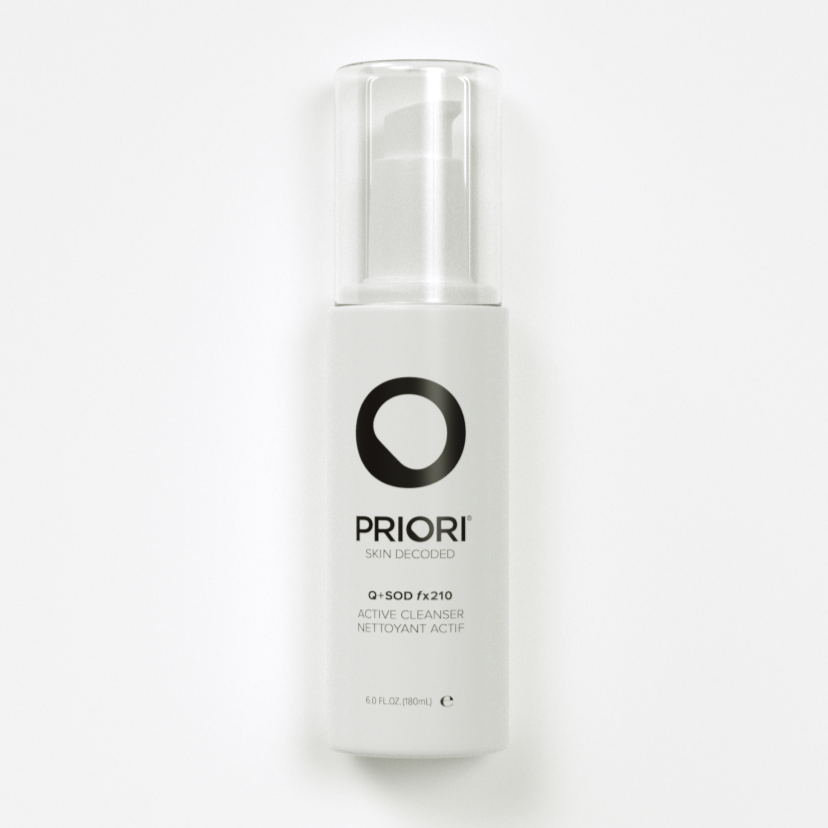 Priori Q+SOD fx210 Active Cleanser 180ml