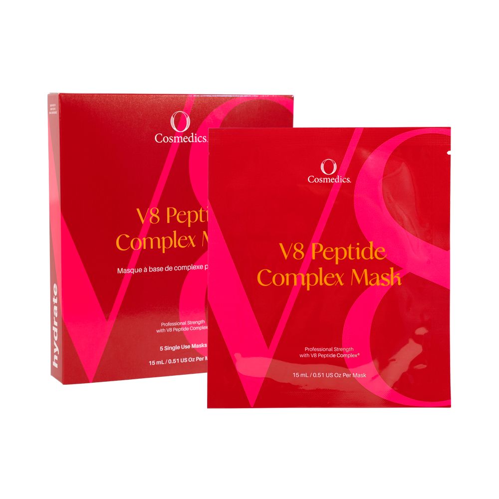 O Cosmedics V8 Peptide Sheet Mask 5pk