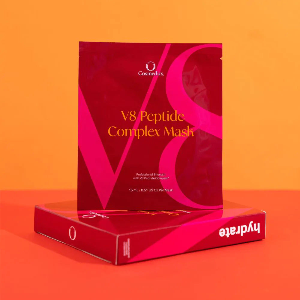 O Cosmedics V8 Peptide Sheet Mask 5pk