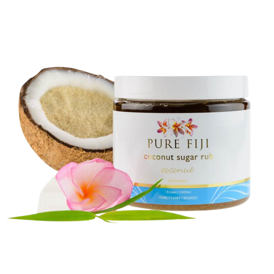 Pure Fiji Coconut Sugar Rub 458ml