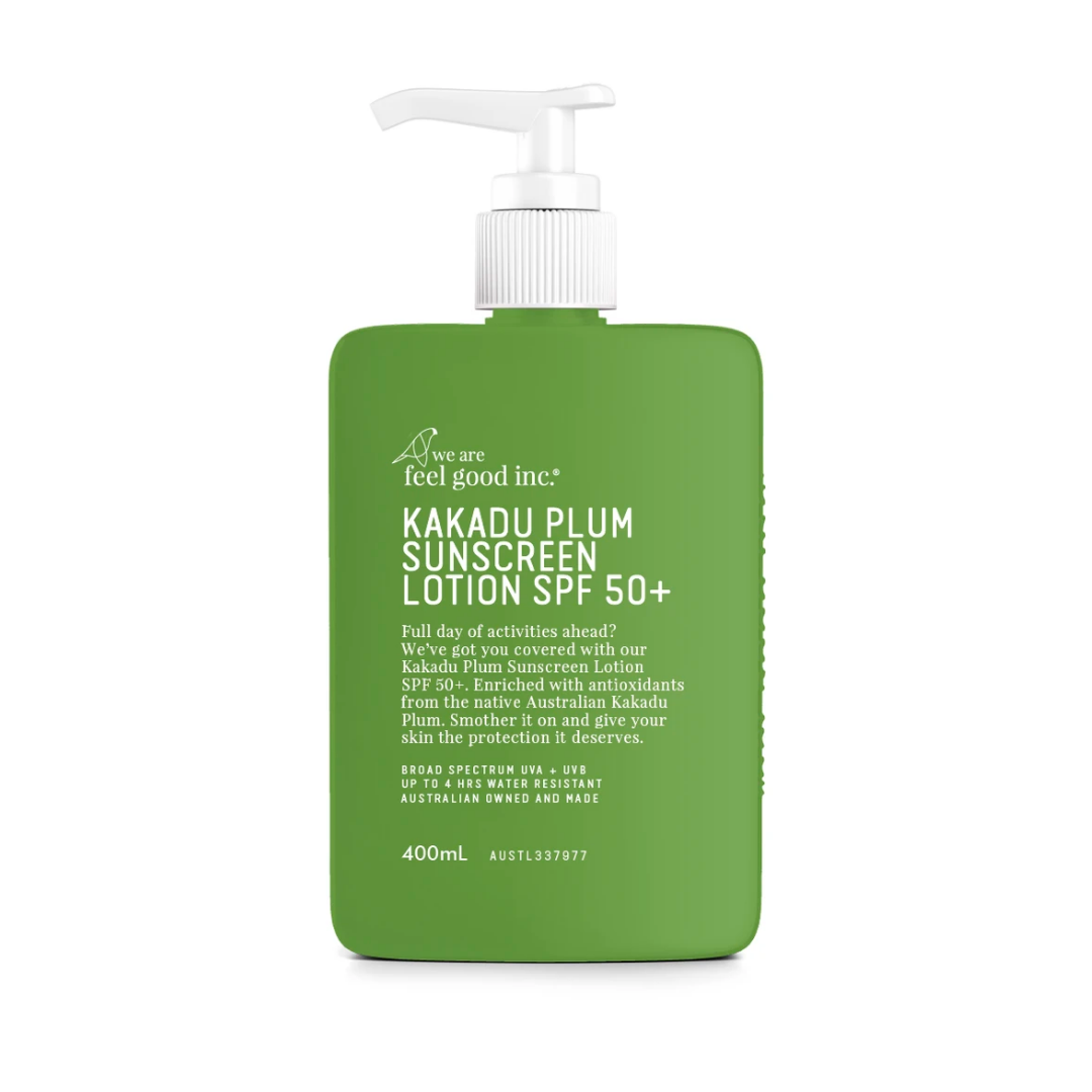 We Are Feel Good Kakadu Plum Sunscreen SPF50 400ml