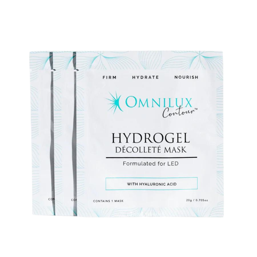 Omnilux Hydrogel Décolleté Mask 3pk