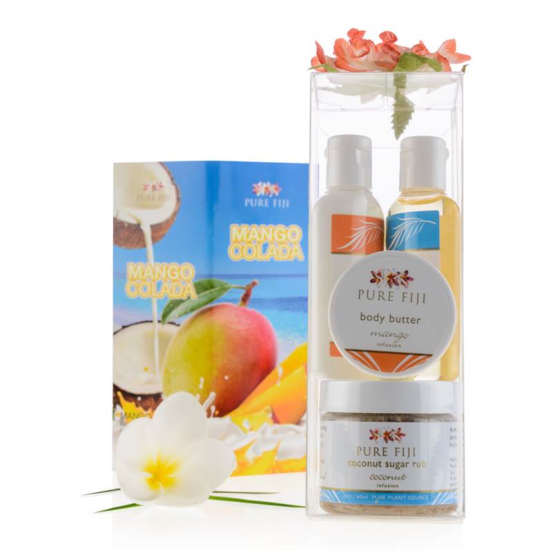 Pure Fiji Colada Glow Spa Box - Mango Coconut