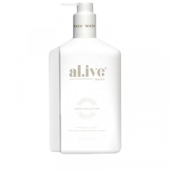 Alive Body Hand &amp; Body Wash - Mango &amp; Lychee 500ml