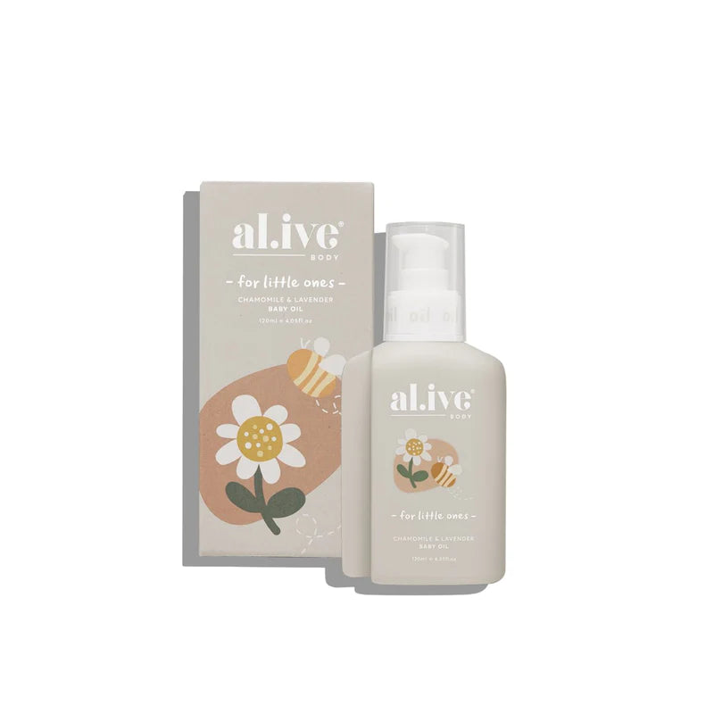 Alive Body Chamomile &amp; Lavender Baby Oil 120ml