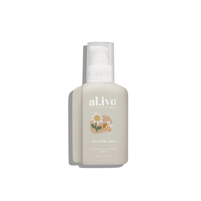 Alive Body Chamomile &amp; Lavender Baby Oil 120ml