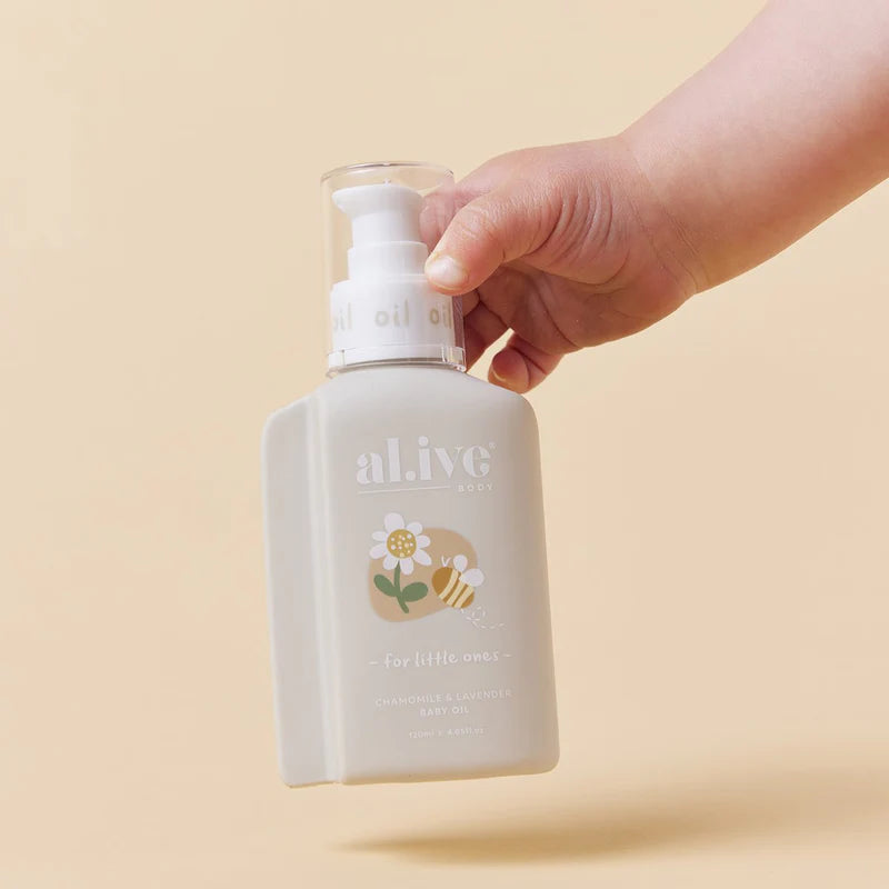 Alive Body Chamomile &amp; Lavender Baby Oil 120ml