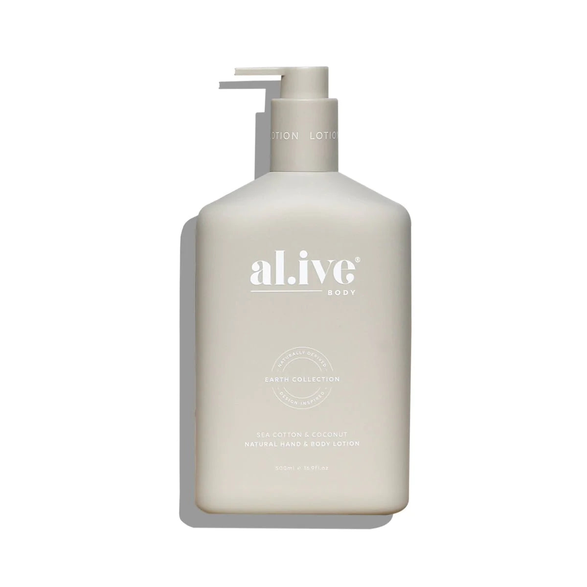 Alive Body Hand &amp; Body Lotion - Sea Cotton &amp; Coconut 500ml