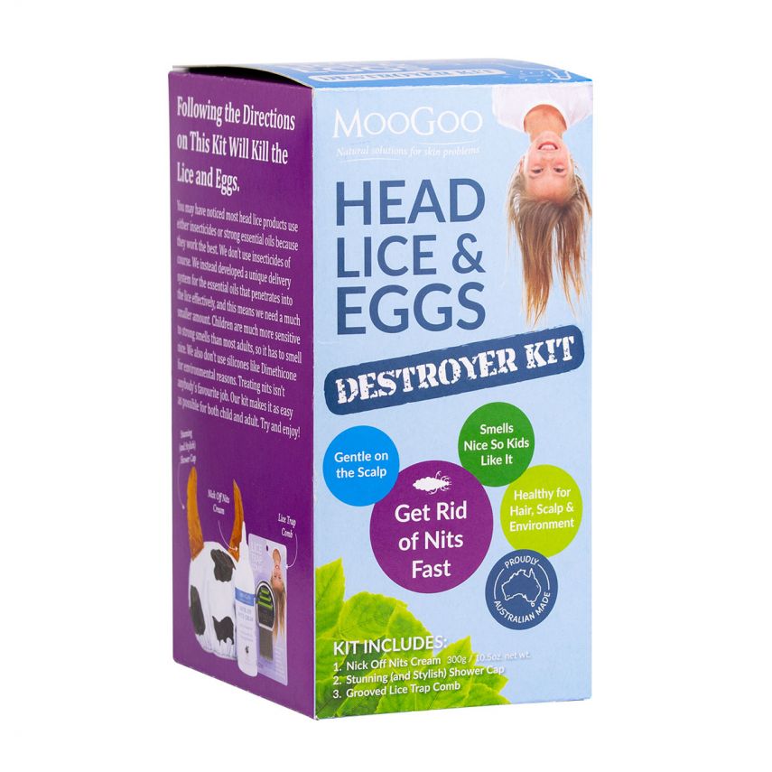 Moogoo Head Lice & Eggs Destroyer Kit